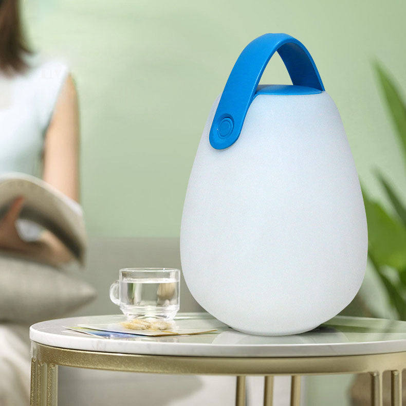 ضوء خارجي LED دائري من البلاستيك ABS بسيط وعصري للتخييم 