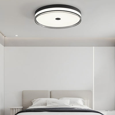 Moderne unbedeutende runde Metallacryl-LED-Deckenleuchte für Schlafzimmer 