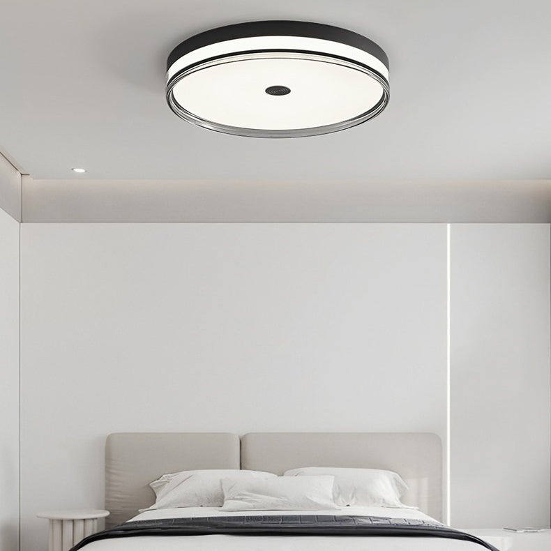 Moderne unbedeutende runde Metallacryl-LED-Deckenleuchte für Schlafzimmer 