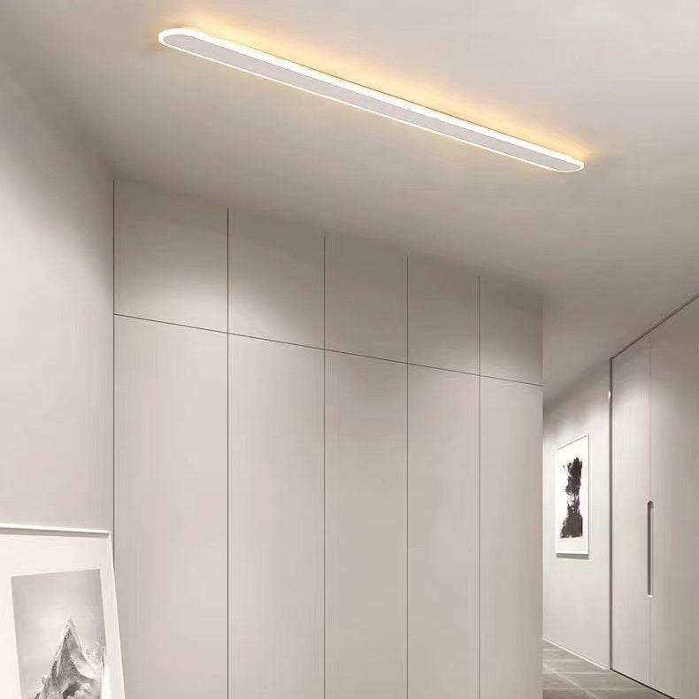 Moderne minimalistische Acryl lange Spotlight Track Licht LED Unterputz Deckenleuchte für Wohnzimmer 