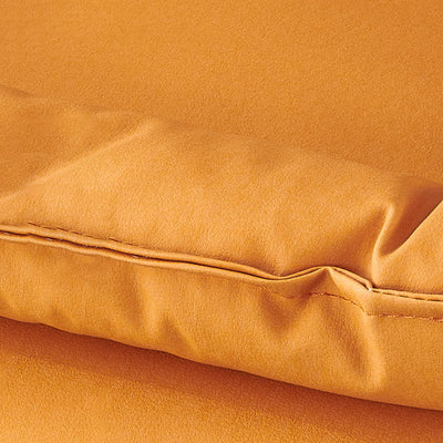 Taburete de mostrador semicircular con respaldo y reposapiés de esponja SGS de tela de simplicidad moderna para cocina 