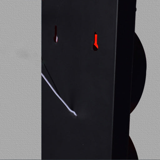Lámpara de Aplique de Pared LED de Señal de Tráfico Rectangular Creativa Contemporánea de Hierro y Vidrio Para Sala de Estar 