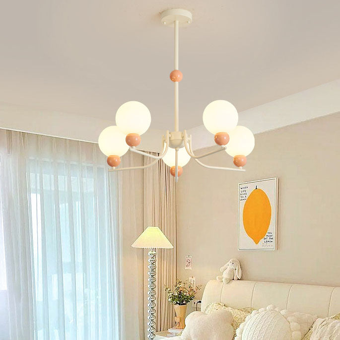 Modern Simplicity Hardware Magic Beans 5/10-Light Chandelier For Living Room