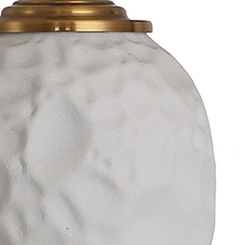 Moderne minimalistische Zylinder Keramik Stoff 1-Licht Tischlampe für Schlafzimmer 