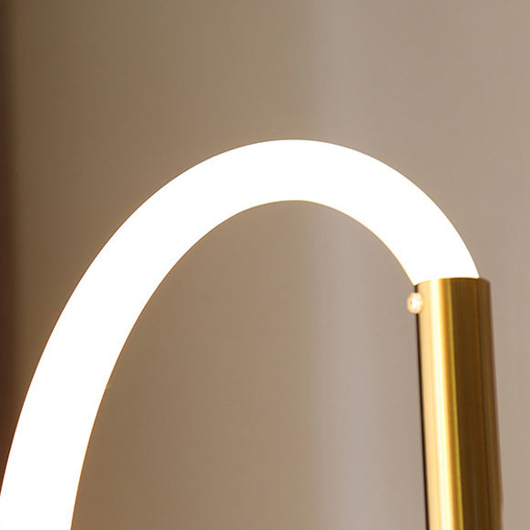 Moderne minimalistische Linie Eisen Silikon LED Stehlampe für Wohnzimmer 