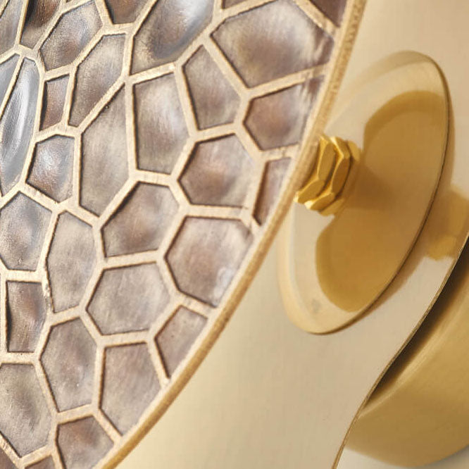 Skandinavische moderne Halbmond-Rund-Eisen-LED-Wandleuchte 