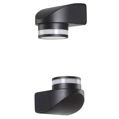 Aplique de pared con foco LED impermeable para exteriores industrial europeo 