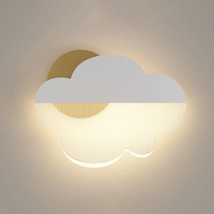 Moderne Art Deco Eisen Acryl Wolke LED Wand Leuchte Lampe Für Schlafzimmer 