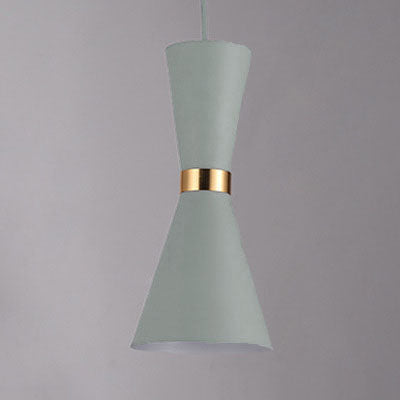 Modern Macaron Bell Shape Metal 1-Light Pendant Light