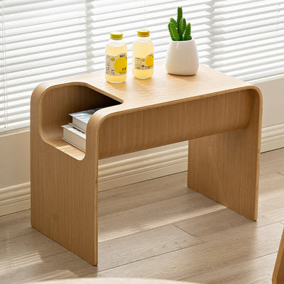 Table basse carrée en bois minimaliste moderne pour salon 