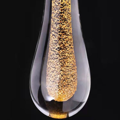 Modern Personality Creative Crystal Drops LED Pendant Light