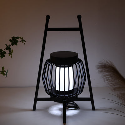 Lampe de sol de jardin extérieure à LED solaire créative moderne et mobile 