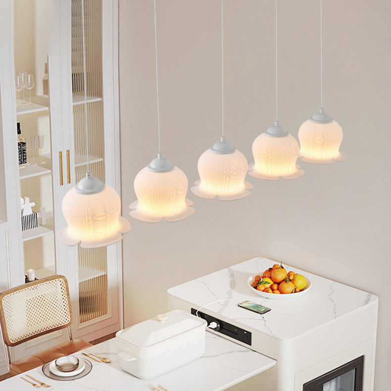 Moderne Art Déco PLA Cloche Fleur d&