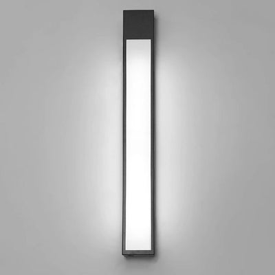 Applique murale étanche à LED en acier inoxydable et acrylique, simplicité contemporaine, pour patio extérieur 