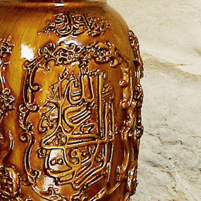 مصباح طاولة بقاعدة من الراتنج المطوي بنسيج زهور كلاسيكي أوروبي تقليدي بلمبة واحدة للمكتب المنزلي 