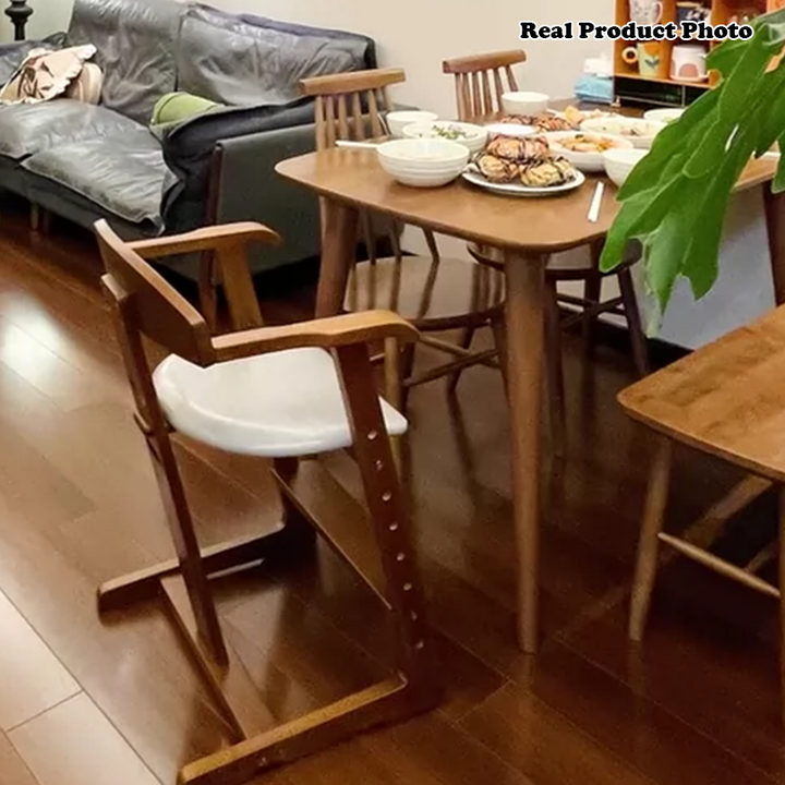 Chaise de salle à manger pour enfants en bois d&