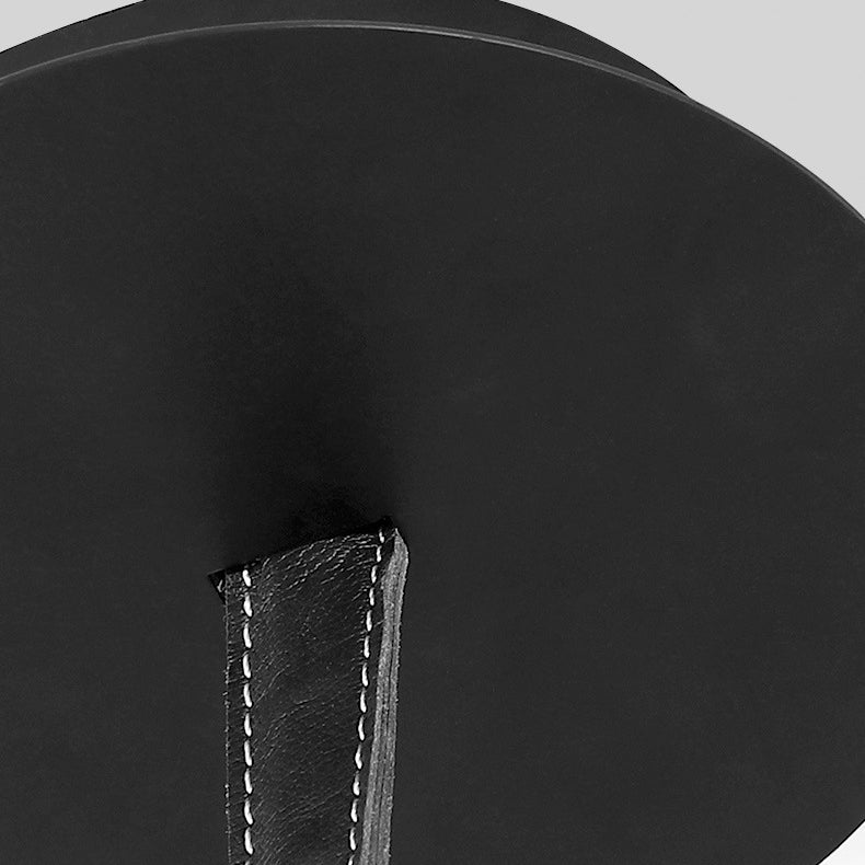 Suspension LED en verre et fer de style scandinave contemporain pour salon 