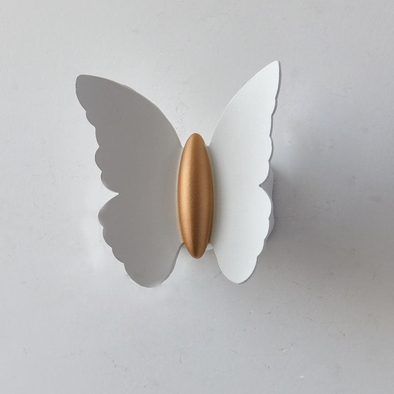 Applique Murale LED Extérieure en Aluminium Étanche Minimaliste Moderne avec Papillon pour Patio Extérieur 