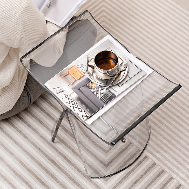Tabouret de coiffeuse sans dossier en forme de papillon scandinave contemporain pour salon 