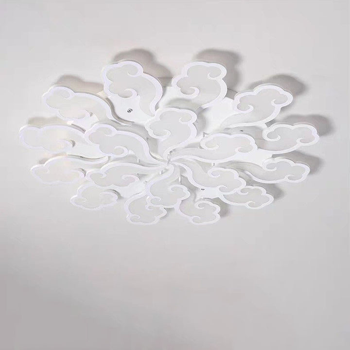 Plafonnier LED Moderne Minimaliste Xiang Yun en Fer et Acrylique pour Salon 