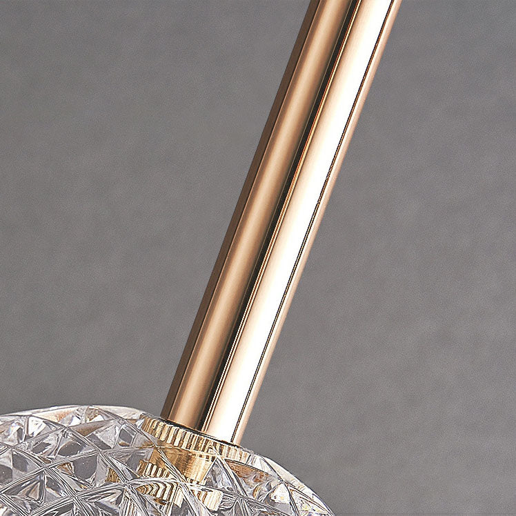 Zeitgenössischer Luxus Zinklegierung Acrylschirm Ovaler Ring LED Kronleuchter für das Wohnzimmer 