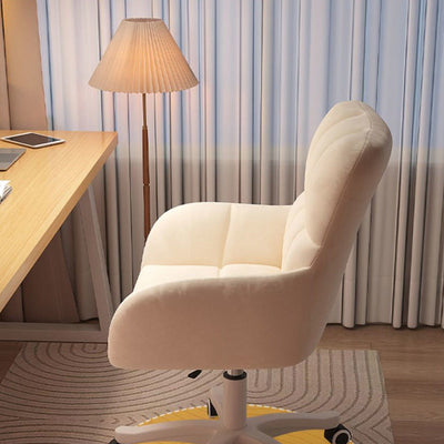 Moderner minimalistischer quadratischer Gitter-Samt-Edelstahl-Schreibtischstuhl mit Rückenlehne und Armlehne für das Home Office 