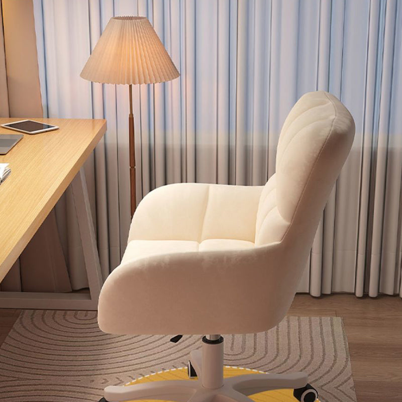 Moderner minimalistischer quadratischer Gitter-Samt-Edelstahl-Schreibtischstuhl mit Rückenlehne und Armlehne für das Home Office 
