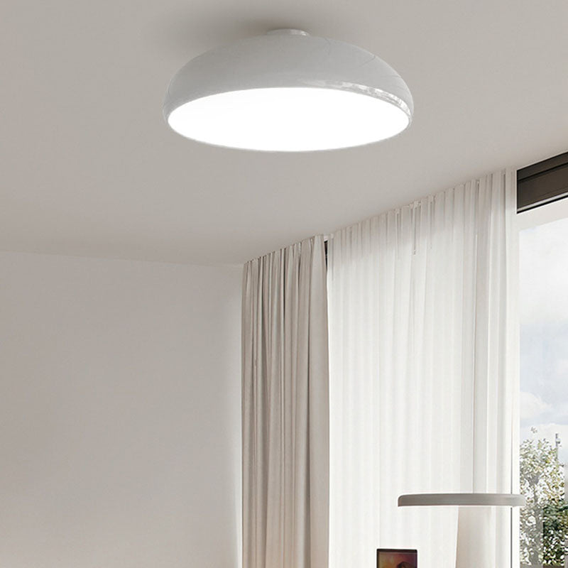 Modern Minimalist Round Aluminum 5/6 Light Flush Mount Ceiling Light For Bedroom