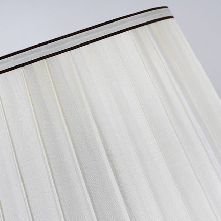 Abat-jour en tissu chinois traditionnel peint à la main avec une base en céladon 1-lampe pour salon 