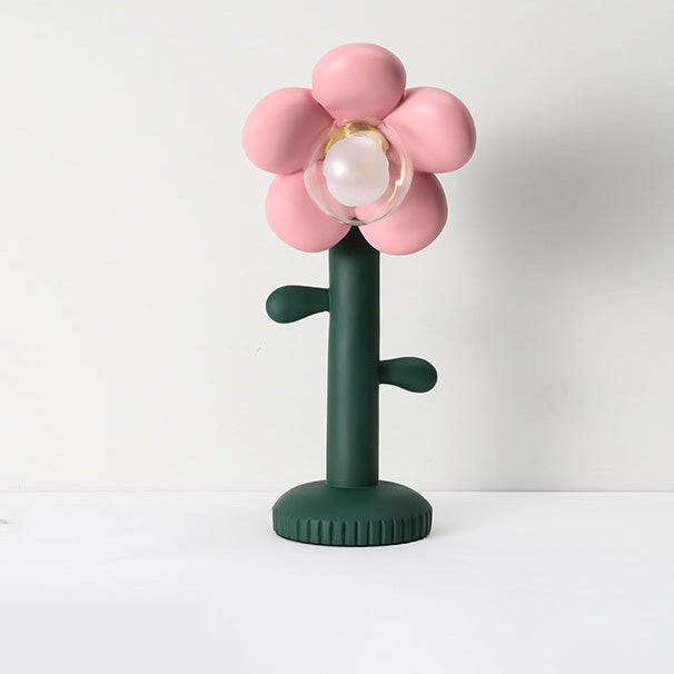 Lampe de table 1 lumière Nordic Creative Floral Greenery 