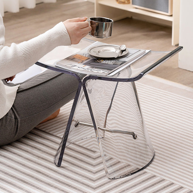 Tabouret de coiffeuse sans dossier en forme de papillon scandinave contemporain pour salon 