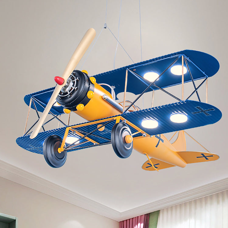 ثريا LED أكريليك للأطفال المعاصرين بتصميم الطائرات لأجهزة غرف النوم 