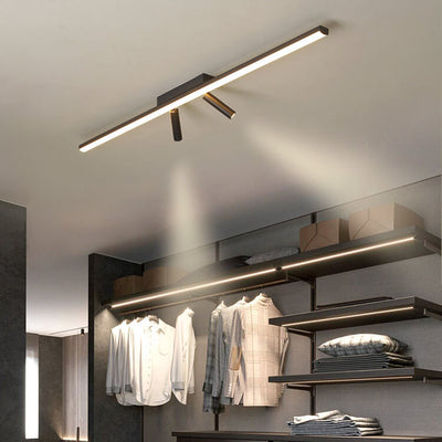 Nordic Minimalist Long Strip Spotlight Beleuchtete LED-Wandleuchte