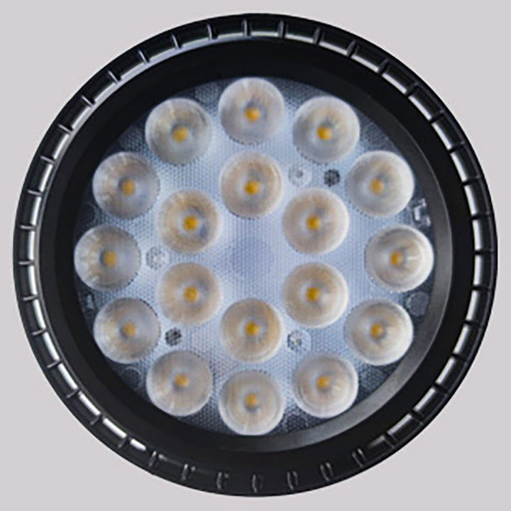 Projecteur LED Solaire Étanche en ABS Industriel Contemporain pour Pelouse avec Piquet pour Patio Extérieur 