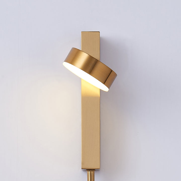 Moderne minimalistische lange Aluminium Eisen Acryl LED Wandleuchte Lampe für Schlafzimmer 