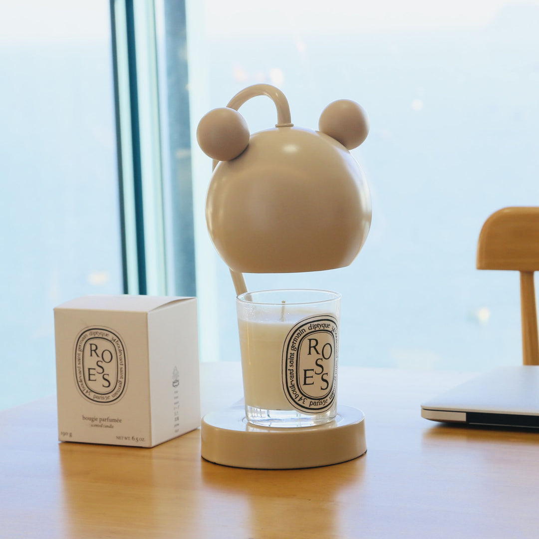 Moderne Cartoon-Maus-Hardware Aromatherapie Schmelzwachs 1-Licht Tischlampe 