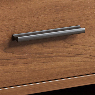 Table de nuit rectangulaire traditionnelle chinoise en panneau de densité avec 1/2 tiroir pour chambre 