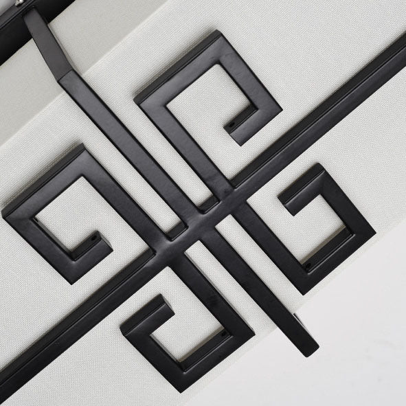 Lámpara de Aplique de Pared de 2 Luces de Tela de Hierro Rectangular Tradicional China para Sala de Estar 