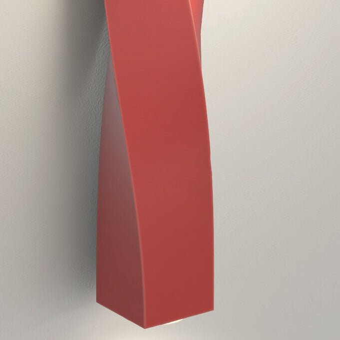Applique Murale Sphère Longue 1-Lumière en Plastique Style Crème Minimaliste Nordique 