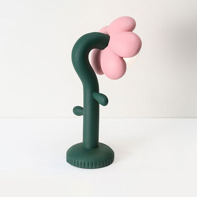 Lampe de table 1 lumière Nordic Creative Floral Greenery 