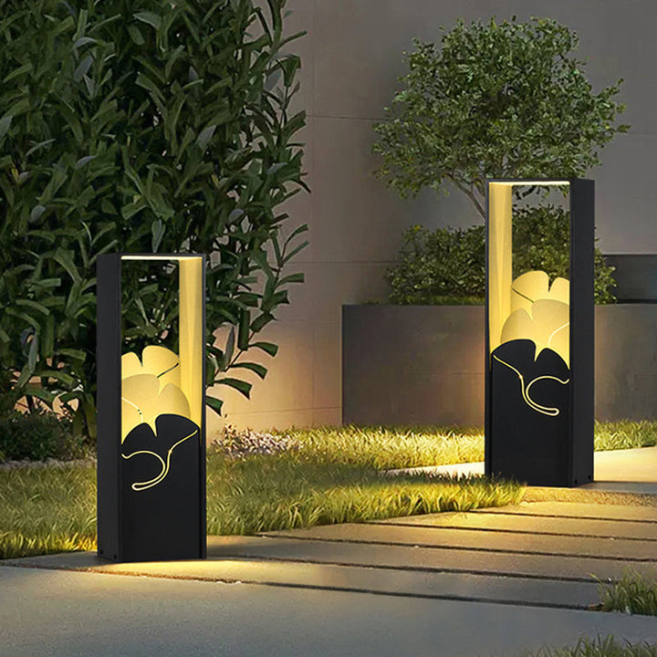 Lampe à LED étanche industrielle contemporaine pour pelouse, lumière de paysage pour patio extérieur 