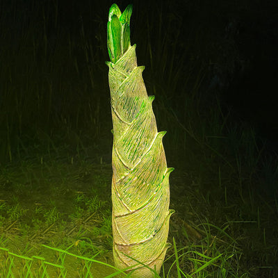 Outdoor Waterproof Resin Green Bamboo Shoots LED Lawn Landscape Light