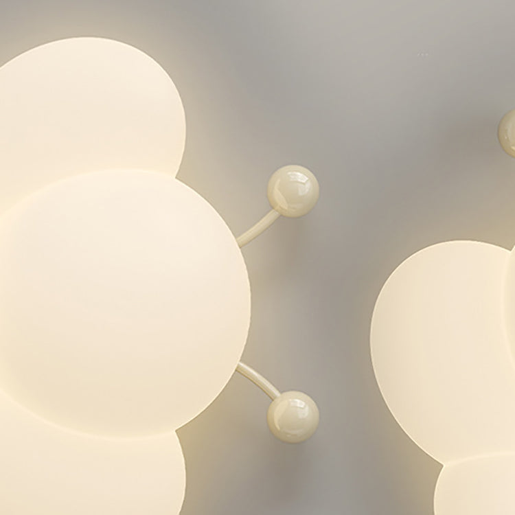 Plafonnier LED en fer PE abeille à montage affleurant pour chambre à coucher, simplicité moderne 