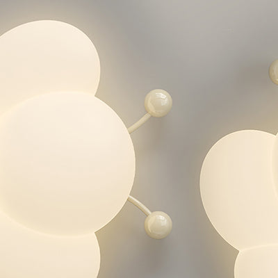 Luz de techo LED de montaje empotrado en hierro PE abeja de simplicidad moderna para dormitorio 