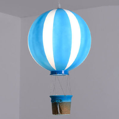 Scandinavian Modern Creative Hot Air Balloon Iron Acrylic 1-Light Pendant Light