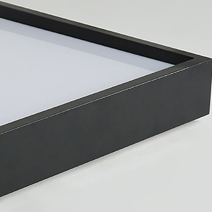 Zeitgenössische nordische quadratische Eisen-Acryl-LED-Deckenleuchte für Wohnzimmer 