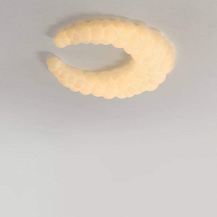 Lumière encastrée LED en fer et plastique minimaliste moderne pour salon 