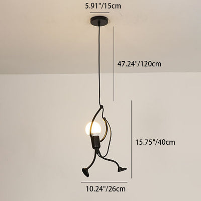 Moderne minimalistische drehbare LED-Wandleuchte