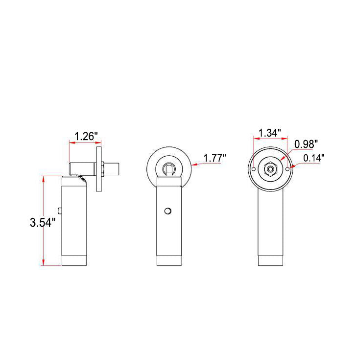 Minimalist Cylinder Rotatable Switch LED Wall Sconce Lamp