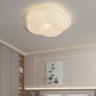 Luz de techo LED de montaje empotrado de hierro acrílico con pétalo minimalista moderno para dormitorio 
